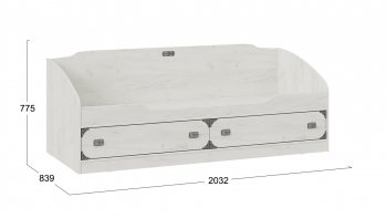 Кровать с ящиками «Калипсо» - ТД-389.12.01 в Верхоянске - mebel154.com