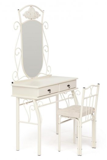 Столик туалетный CANZONA (столик/зеркало + стул) в Верхоянске - mebel154.com