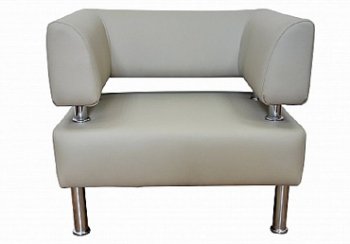 Офисное мягкое кресло ИЛТОН одноместный 1 в Верхоянске - mebel154.com