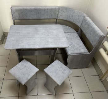 Кухонный уголок Миссия V велюр (сириус) в Верхоянске - mebel154.com