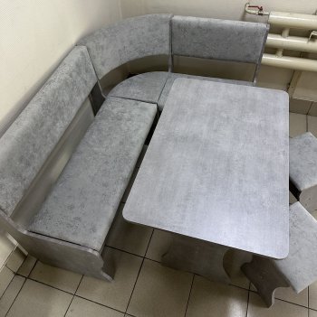 Кухонный уголок Миссия V велюр (сириус) в Верхоянске - mebel154.com
