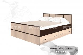Кровать Сакура 1600(бтс) в Верхоянске - mebel154.com