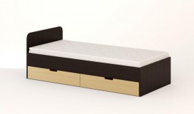Кровать с ящиками (1200х2000 мм) в Верхоянске - mebel154.com