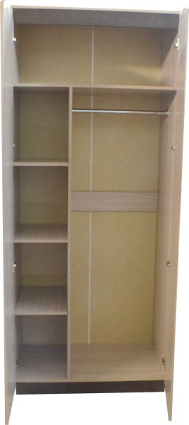 Шкаф 2-х дверный Агата в Верхоянске - mebel154.com