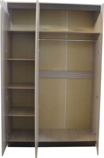Шкаф 3-х дверный Агата в Верхоянске - mebel154.com