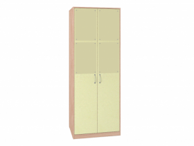 Шкаф для одежды 2-х дверный 2 Калейдоскоп в Верхоянске - mebel154.com