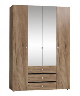 Шкаф для одежды 4-х дверный 555 Neo в Верхоянске - mebel154.com