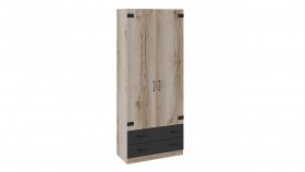 Шкаф для одежды комбинированный Окланд в Верхоянске - mebel154.com
