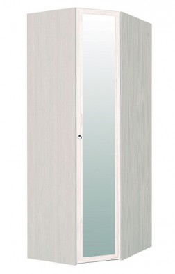 Шкаф для одежды угловой с зеркалом 56-2 Марсель в Верхоянске - mebel154.com