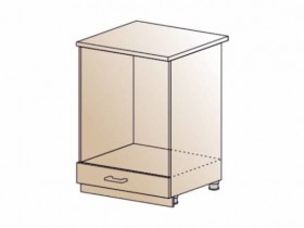 Шкаф нижний для духовки Сити ШНД 600 в Верхоянске - mebel154.com