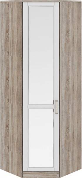 Шкаф угл с 1 зерк дверью левый/правый Прованc в Верхоянске - mebel154.com