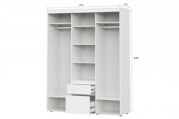 Шкаф-купе Одри 1.7м в Верхоянске - mebel154.com