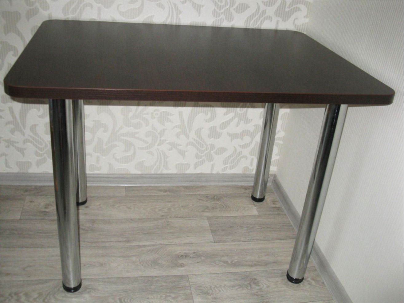 Обеденный стол Хром 11 в Верхоянске - mebel154.com
