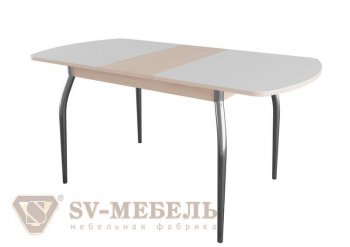 Стол обеденный раскладной-1(sv) в Верхоянске - mebel154.com